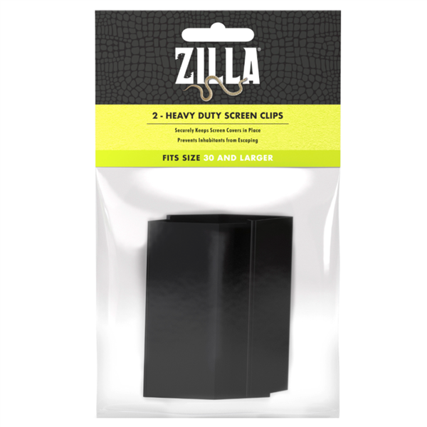 Zilla Screen Cover Heavy Clips 30 Gal +