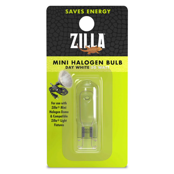 Zilla MINI Halogen Bulb White 50 Watt