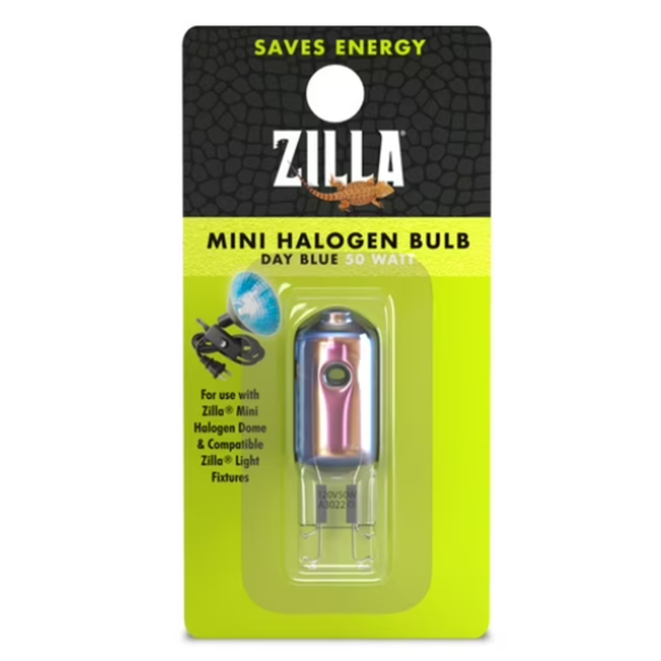 Zilla MINI Halogen Bulb Blue 50 Watt