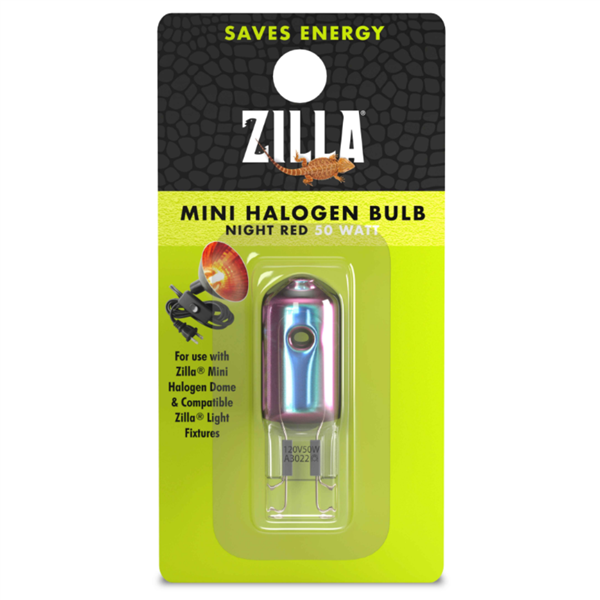 Zilla MINI Halogen Bulb Red 50 Watt