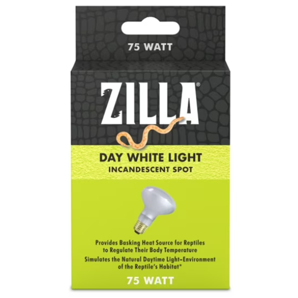 Zilla Day White Light Incandescent Bulb 75 Watt