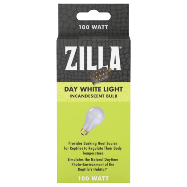 Zilla Day White Light Incandescent Bulb 100 Watt