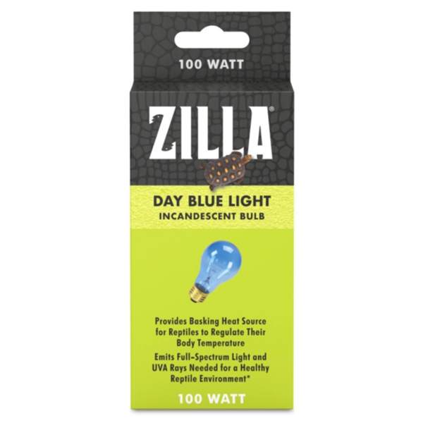 Zilla Day Blue Light Incandescent Bulb 100 Watt