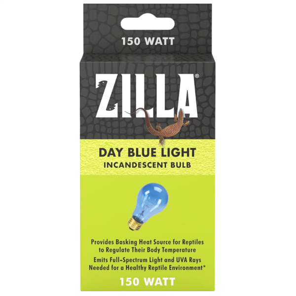 Zilla Day Blue Light Incandescent Bulb 150 Watt