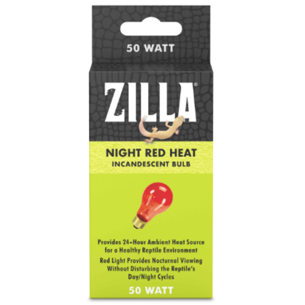 Zilla Night Red Heat Incandescent Bulb 50 Watt