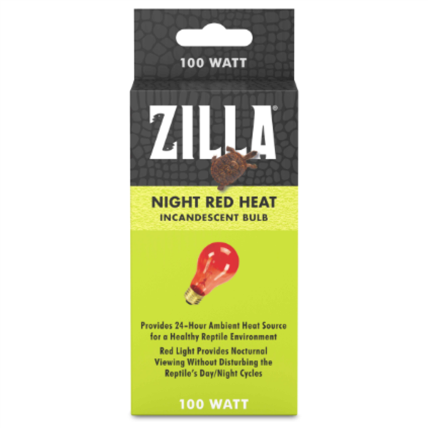 Zilla Night Red Heat Incandescent Bulb 100 Watt