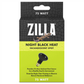 Zilla Night Black Light Incandescent Spot Basking Bulb 75 Watt