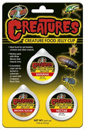 ZooMed Creature Food Jelly Cup - 3 Pack