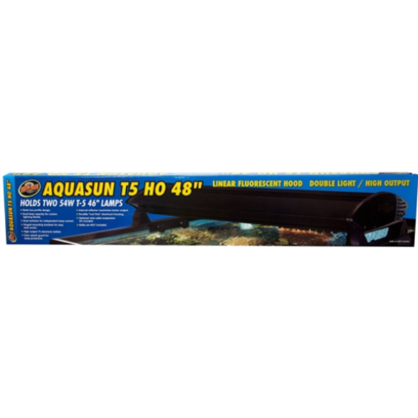 ZooMed AquaSun Dual T-5 HO Hood 48"