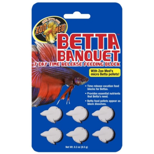 ZooMed Betta Banquet Block (6 Blocks per Card)