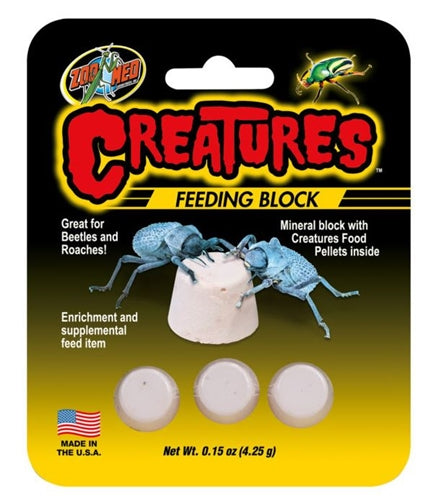 ZooMed Creatures Banquet Block 3pk
