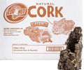 ZooMed Natural Cork Assorted Flats & Rounds (Cork Bark) 15 lbs Bulk