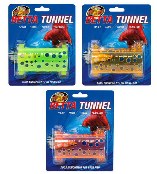 ZooMed Betta Tunnel - Assorted Colors