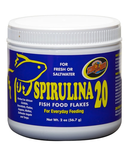 ZooMed Spirulina 20 Flakes 2oz