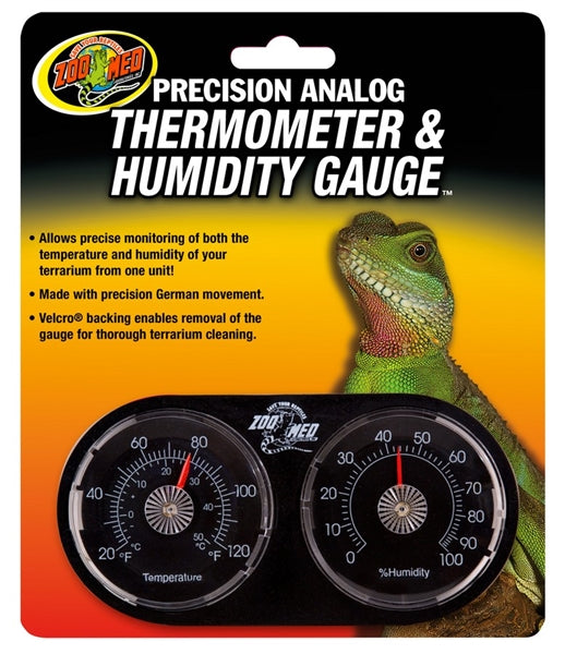 ZooMed Dual Analog Thermometer / Humidity Gauge