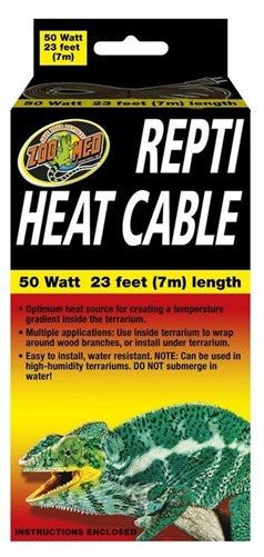ZooMed Repti Heat Cable 50 Watt (23')