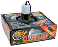 ZooMed Dlx Porcelain Clamp Lamp (Blk-UL Listed) 8.5"