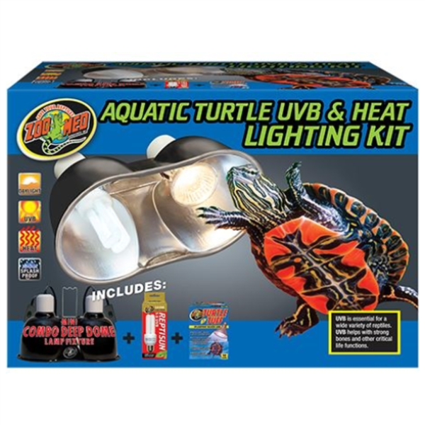 ZooMed Aquatic Turtle UVB & Heat Lighting Kit