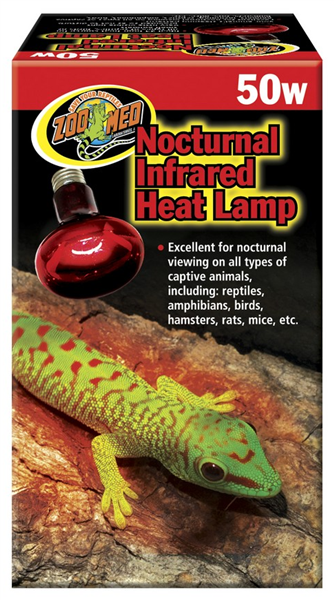ZooMed Nocturnal Infrared Heat Lamp 50 Watt