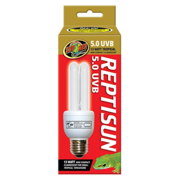 ZooMed ReptiSun 5.0 Compact Fluorescent 13 Watt