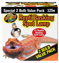 ZooMed Repti Basking Spot Lamp 125 Watt - 2 pack