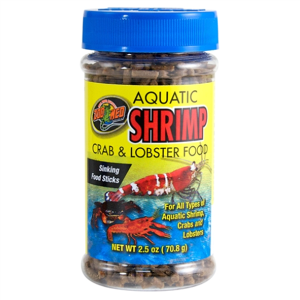 ZooMed Aquatic Shrimp, Crab & Crayfish Food 2.5oz