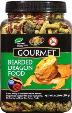 ZooMed Gourmet Bearded Dragon Food 8.25oz