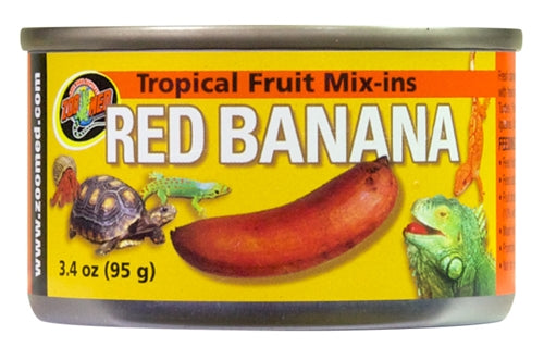 ZooMed Tropical Fruit "Mix-ins" Red Banana
