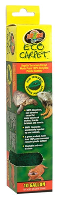 ZooMed Eco Carpet - Green 10" x 20"