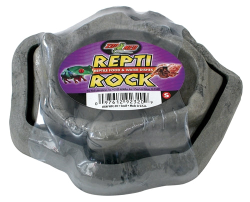 ZooMed Combo Repti Rock Food / Water Dish Small