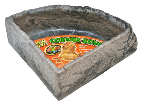 ZooMed Repti Rock Corner Water Dish Large